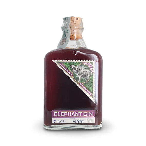 Gin Artigianale Elephant Sloe 50cl - Bacche di Prugnolo e Frutti Rossi