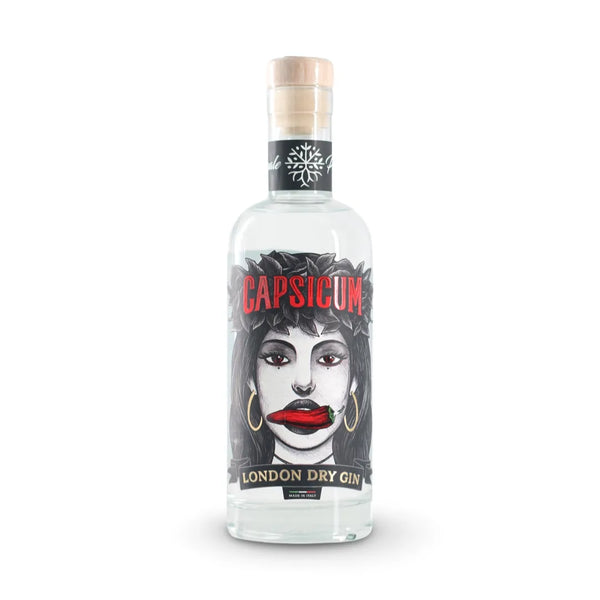 Gin Capsicum: Unico al Peperone Dop di Pontecorvo - 50 cl