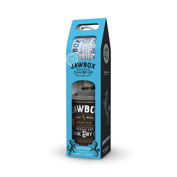 JAWBOX 70 cl Dry Gin: Distillato Tradizionale con 11 Botaniche