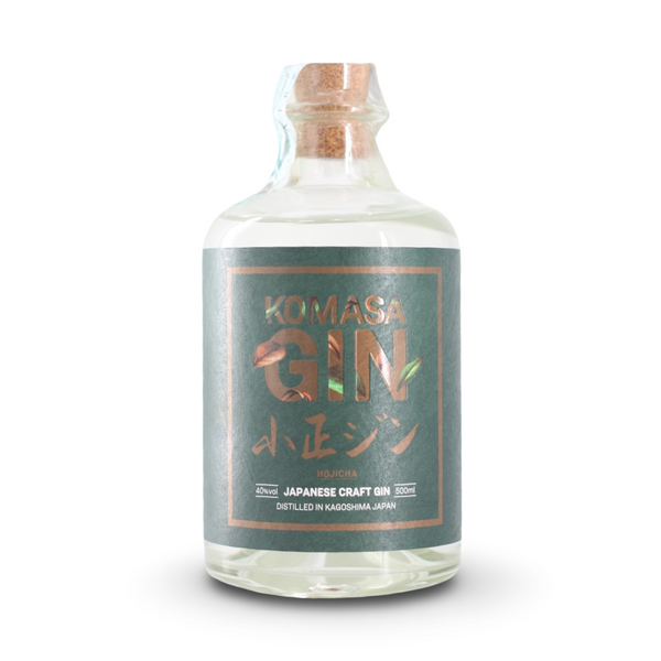 Gin KOMASA HOJICHA 50 cl - Note di Tè Verde e Spezie Jap