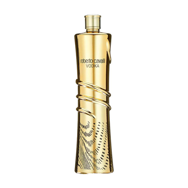 Roberto Cavalli Vodka Gold Edition 100 cl - Eleganza Italiana