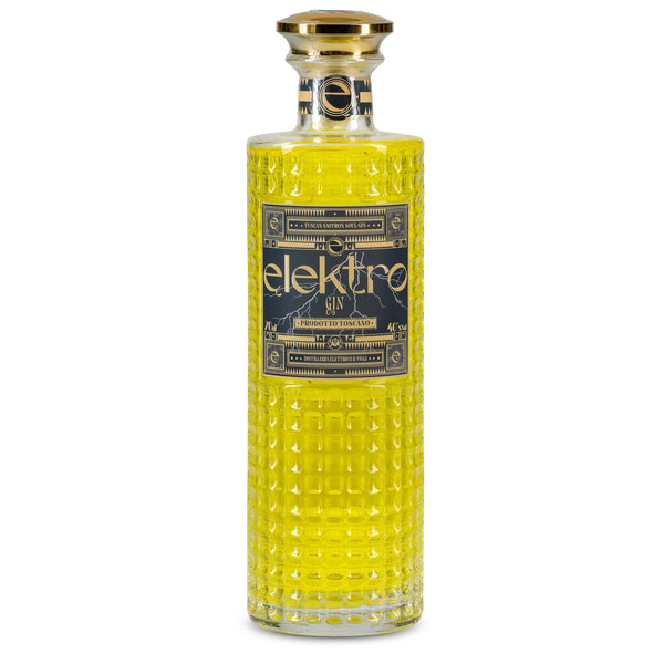 GIN ELEKTRO 70 cl - Gin Toscano Premium con Note di Agrumi e Zafferano