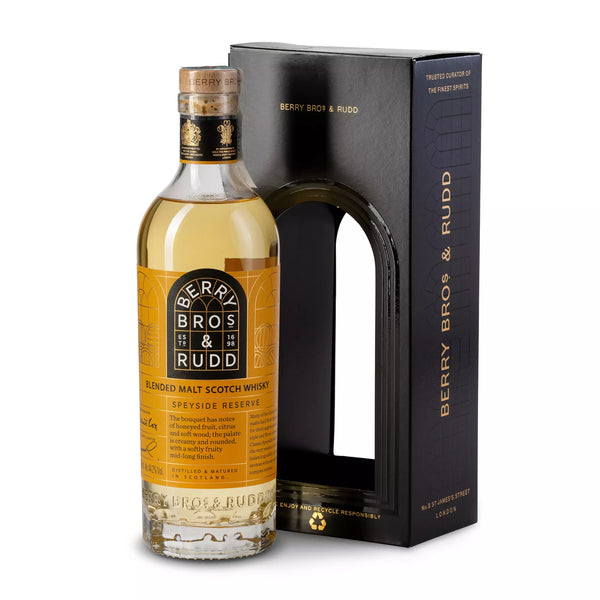 Whisky Berry Bros & Rudd Speyside 70cl - Qualità Scozzese Non Torbato