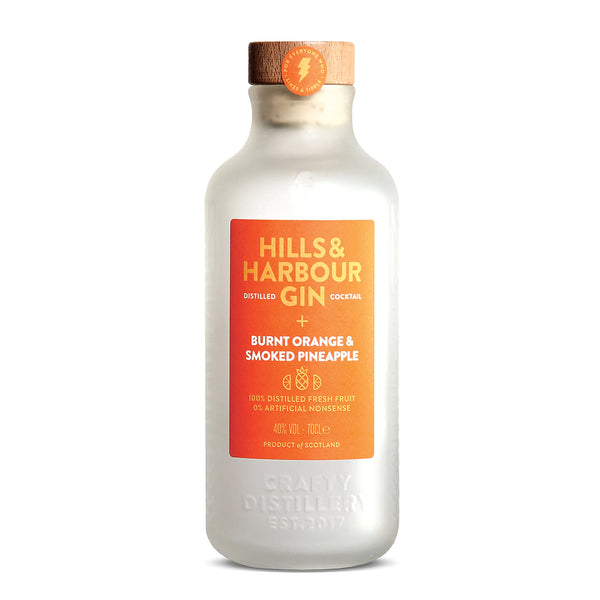 Hills & Harbour Distilled Gin Cocktail 70cl - Note Affumicate ed Esotiche