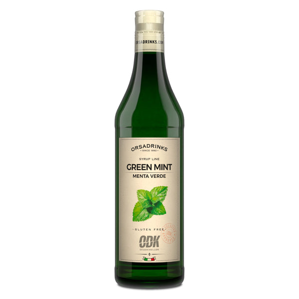 Sciroppo Menta Verde ODK 75cl - Senza Glutine e Conservanti