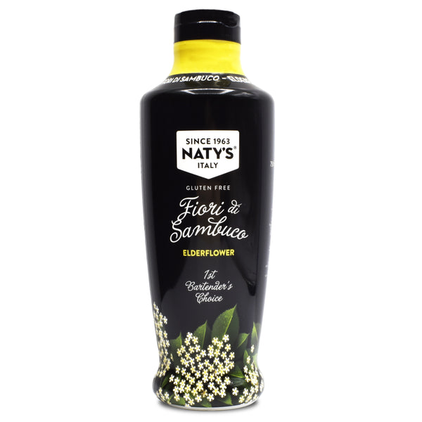 NATY'S Sciroppo di Sambuco 75cl - Senza Glutine per Cocktails