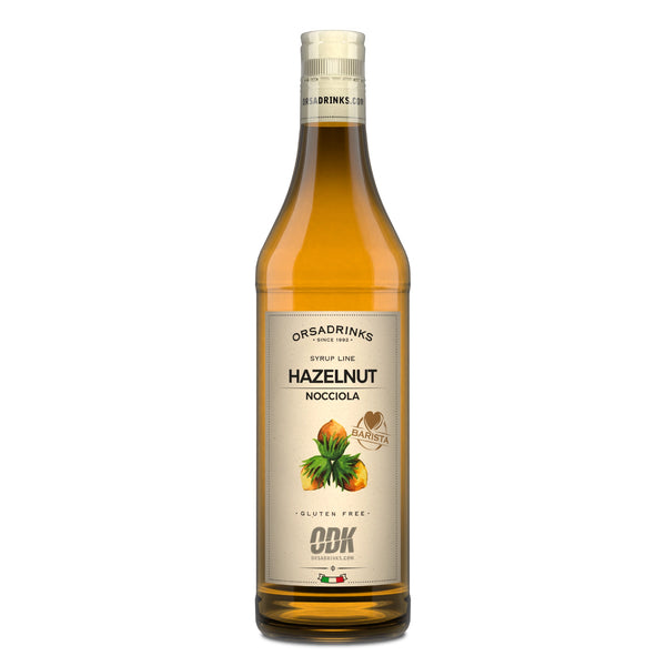 Sciroppo ODK Nocciola 75cl - Senza Glutine e Conservanti