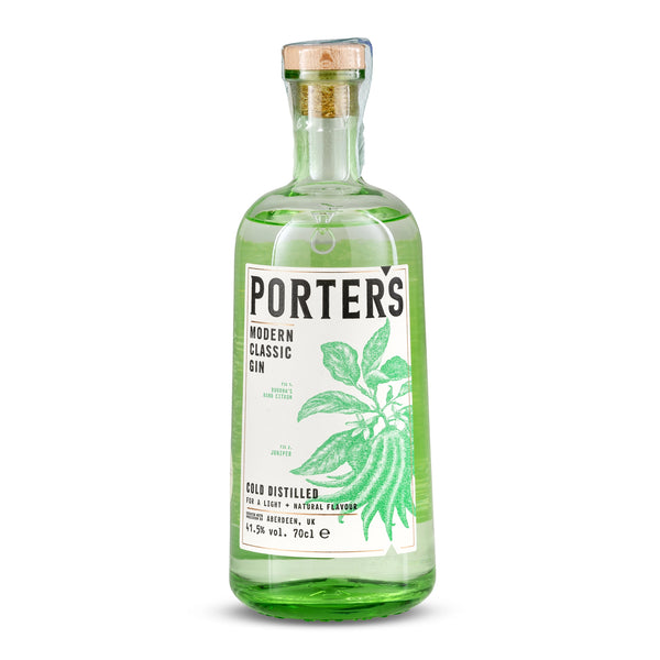 Porter's Modern Classic Gin 70cl - London Dry Distillato a Freddo