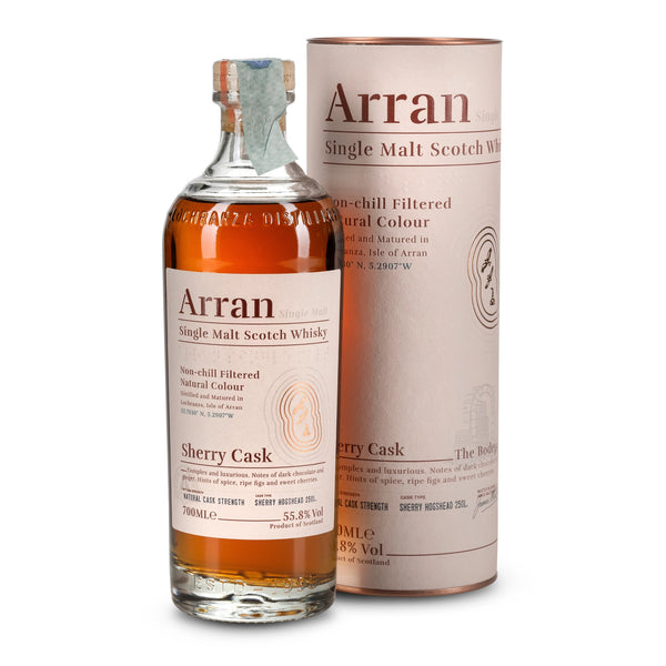 Whisky Arran Sherry Cask 70 cl - Puro Malto Non Torbato 55.8%