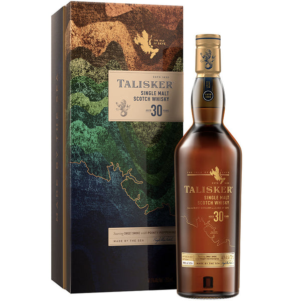 Whisky Talisker 25Y 70cl Single Malt Torbato di Alta Qualità