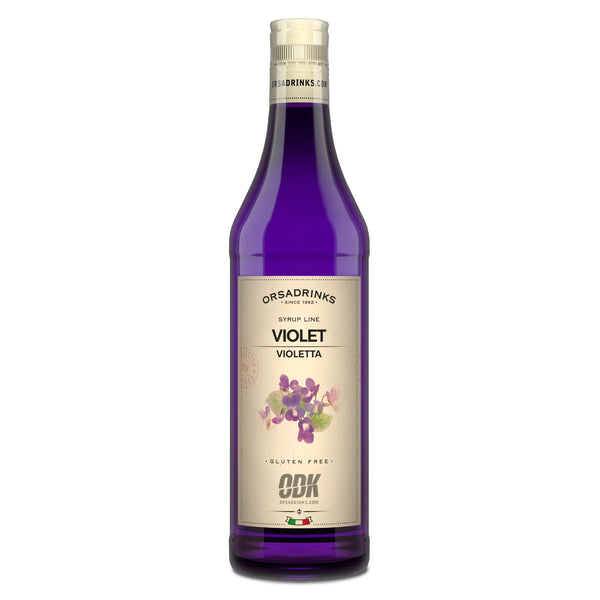 Sciroppo ODK Violetta 75 cl, Senza Glutine e Conservanti