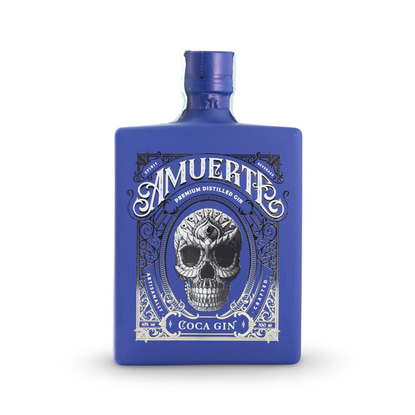 AMUERTE BLUE Gin con Foglie di Coca 70cl Edizione Limitata