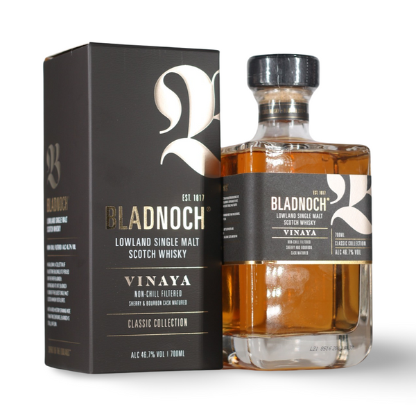 Bladnoch Vinaya Whisky 70 cl - Single Malt di Qualità