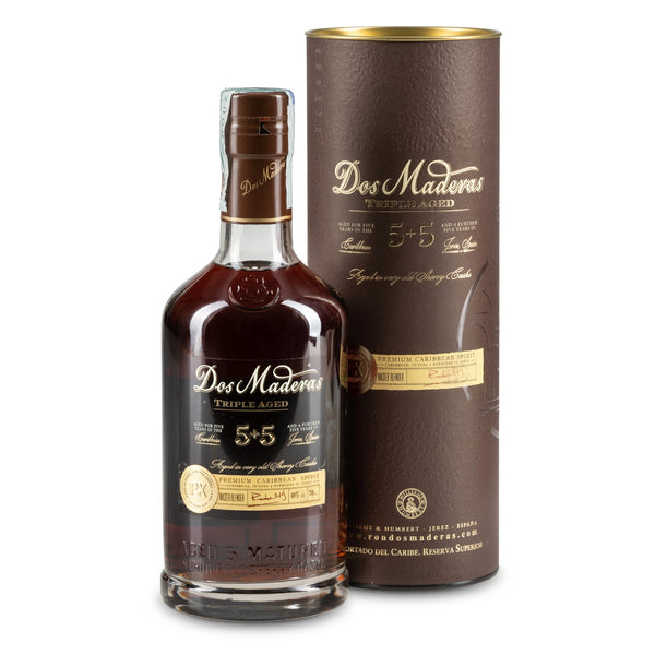 Rum Dos Maderas 5+5 70 cl - Doppio Invecchiamento d'Eccellenza