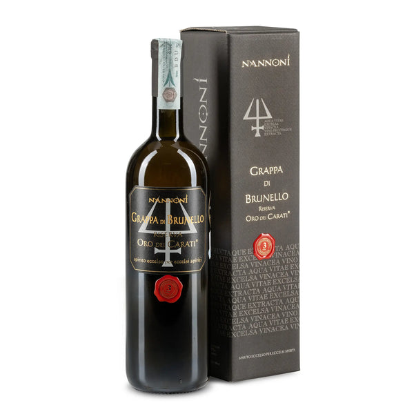 Brunello Riserva Nannoni 70 cl - Grappa di Eccellenza Toscana