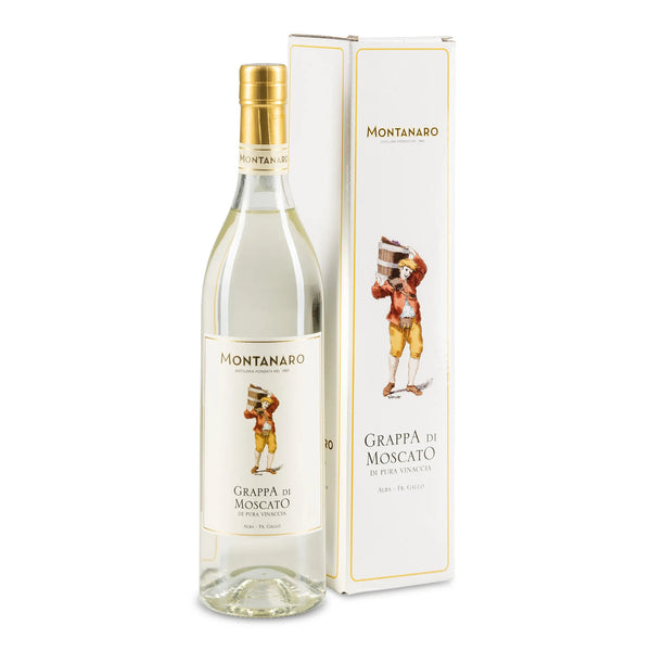 Montanaro Moscato 70 cl - Grappa di Pura Vinaccia