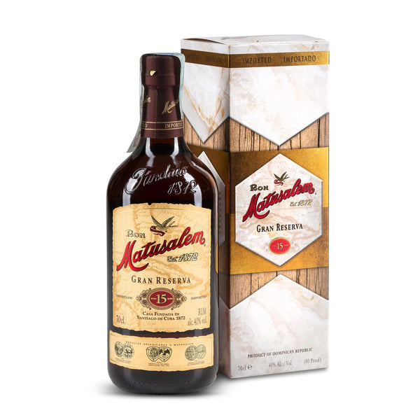 RUM Matusalem 15 Anni Gran Reserva 70cl - Metodo Solera