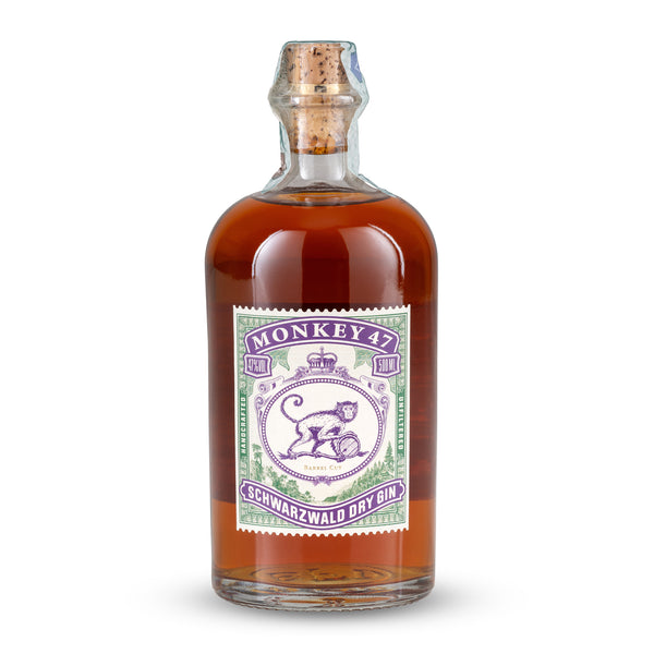 Gin Monkey 47 Barrel Cut, 50 cl - Invecchiato in Barili di Gelso