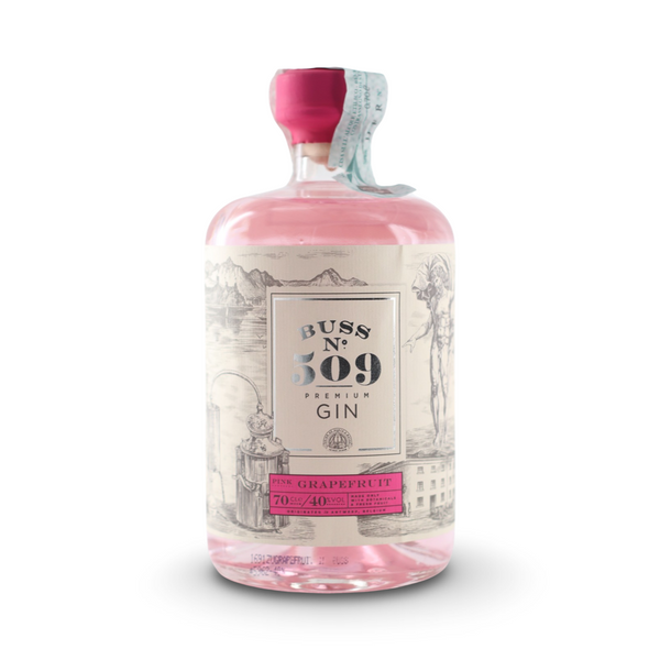 GIN BUSS N°509 Pink Grapefruit 70cl – Artigianale e Naturale