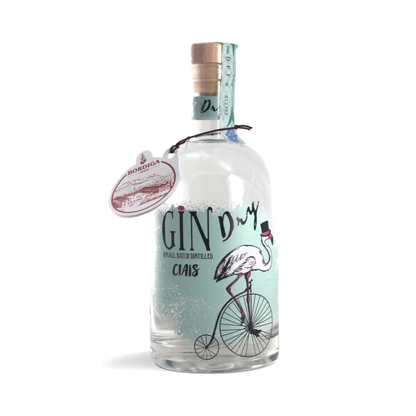 Gin Bordiga Dry 70cl - Aromatico e Balsamico, Made in Italy