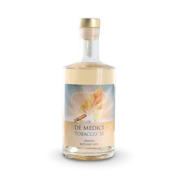 Gin De Medici Tobacco 33 70cl - Distillato Veneto di Alta Qualità