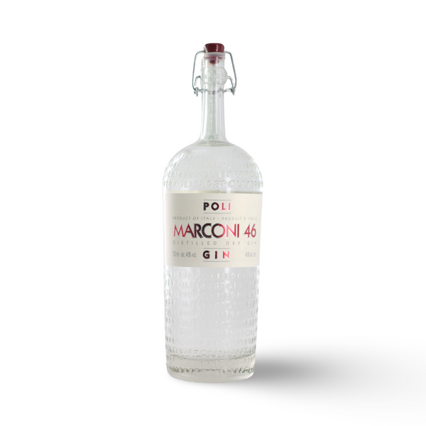 Gin Marconi 46 – Distillerie Poli, Aromi Balsamici, 70 cl