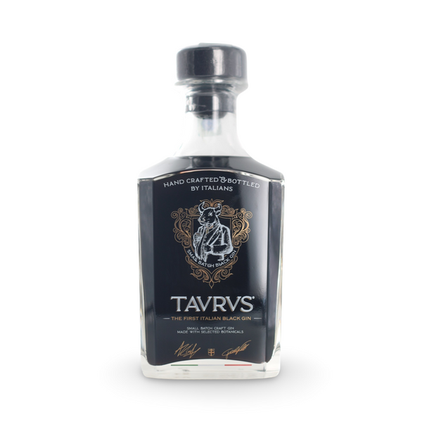 GIN TAURUS 70 cl - Premium, Botaniche Pregiate, Colore Nero Unico