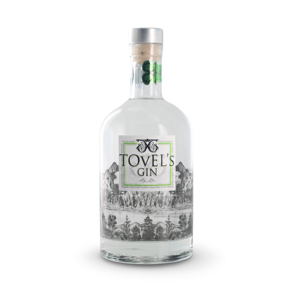 Gin Tovel's 70 cl - Aromatico, Balsamico e Minerale