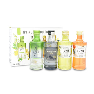 Gin G'VINE COLLECTION - 4 x 5 cl
