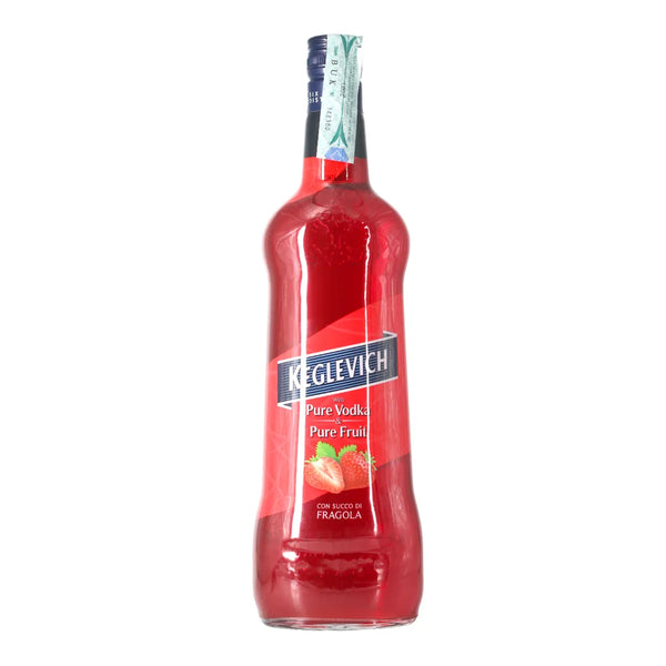 Keglevich Fragola Vodka 100cl - Fragranza di Fragole Mature