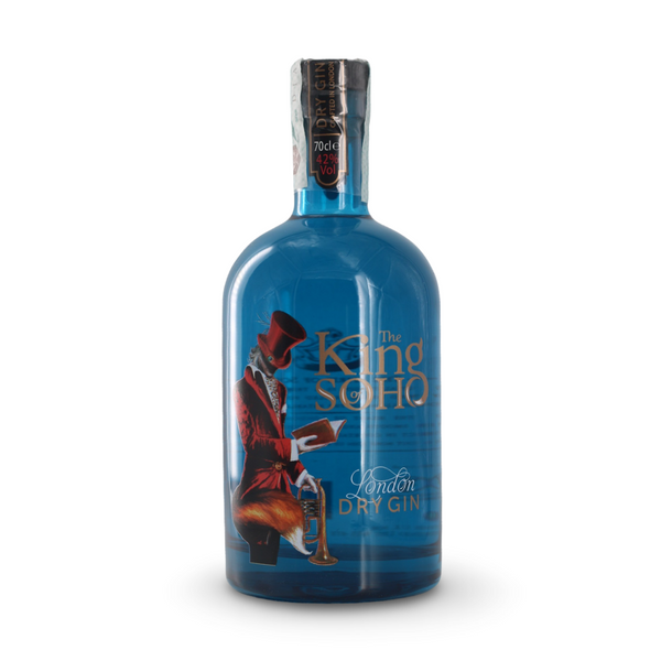 Gin London Dry KING OF SOHO 70 cl – 12 Botaniche Selezionate