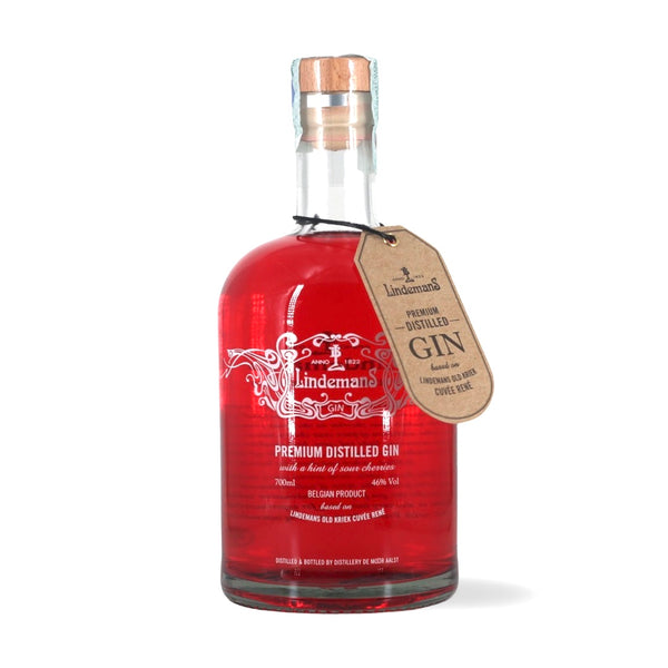 Gin Lindemans Red 70 cl - Gin all'Amarena dal Gusto Equilibrato