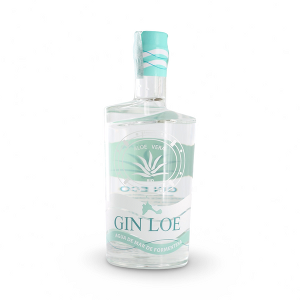 GIN LOE 70cl - Biologico, Distillato con Aloe Vera e Botaniche