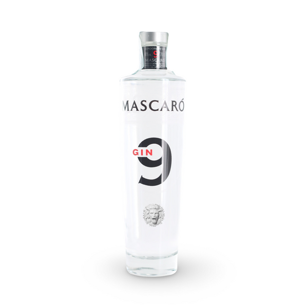 Gin 9 Mascarò 70cl - London Dry, Ginepro e Agrumi Speziati