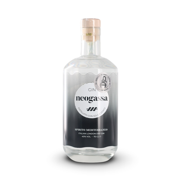 Gin Neo Gassa 70 cl - Botaniche Mediterranee Bio selezionate