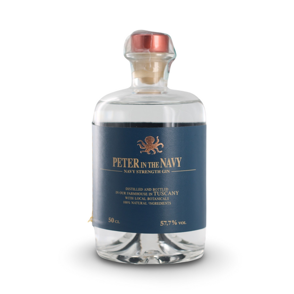 Gin Peter in the Navy 50cl – Alta Gradazione, Note Agrumate