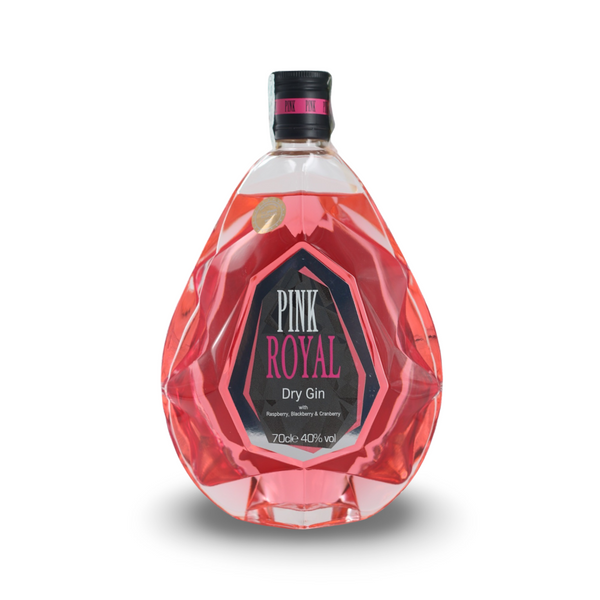 Gin Pink Royal 70 cl - Distillato London, Rosso Naturale