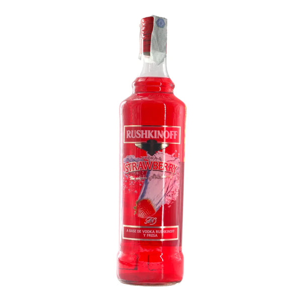 Vodka Rushkinoff alla Fragola 100 cl - Fresca e Aromatica