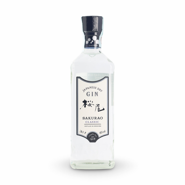 Gin Sakurao Classic 70cl - Secco con Note di Limone e Zenzero