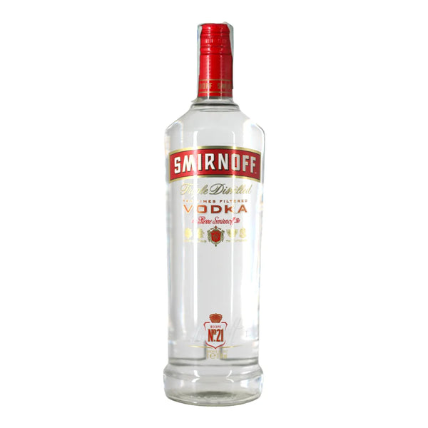 Vodka Smirnoff Red 100cl - Distillazione Tripla e Filtrazione Pura